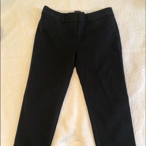 Talbots size 0p black ankle pants